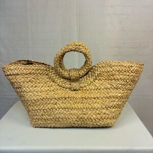 Urban Expressions Edith Ring Handle Tote in Natural